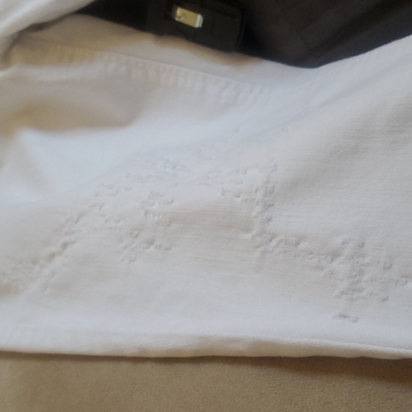 Levi's 524 Skinny white jeans size 5 W27 - Picture 8 of 9